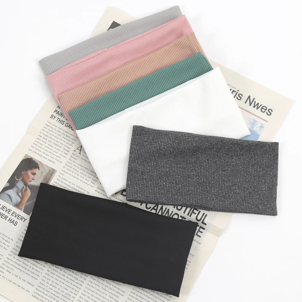 Women'S Yoga Accessories - 女性用の伸縮性のあるヘッドバンド,ヘアアクセサリー,ターバン,メイクアップ,ヘアフープ,ヴィンテージファッション,ヨガ