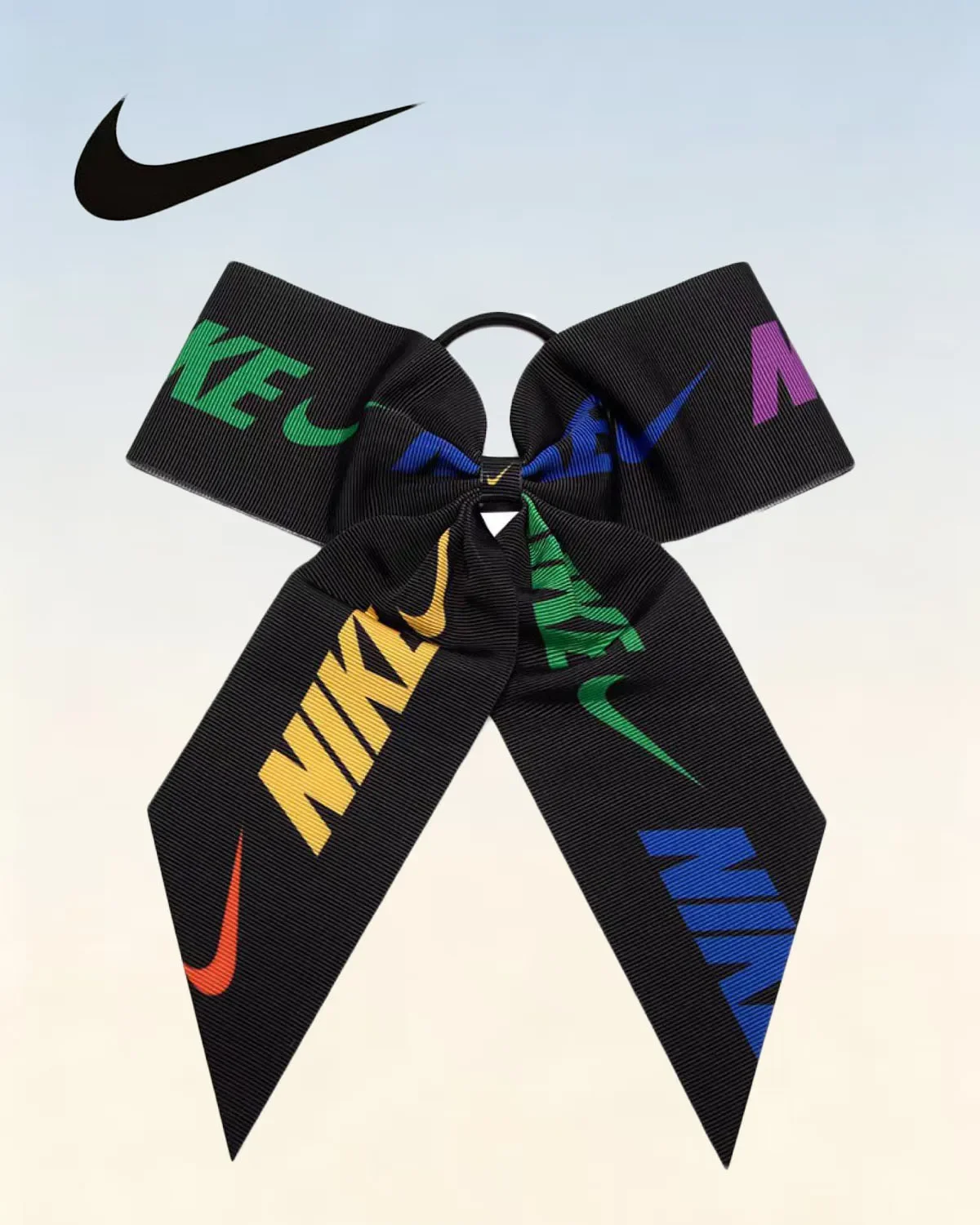 Women'S Accessories Nike - ナイキ正規品、女性用、リボン付きヘアバンド、人気インフルエンサー風、お祝いのプレゼントに最適、ランニングやフィットネスに使えるヘアアクセサリー、DJ8046-994