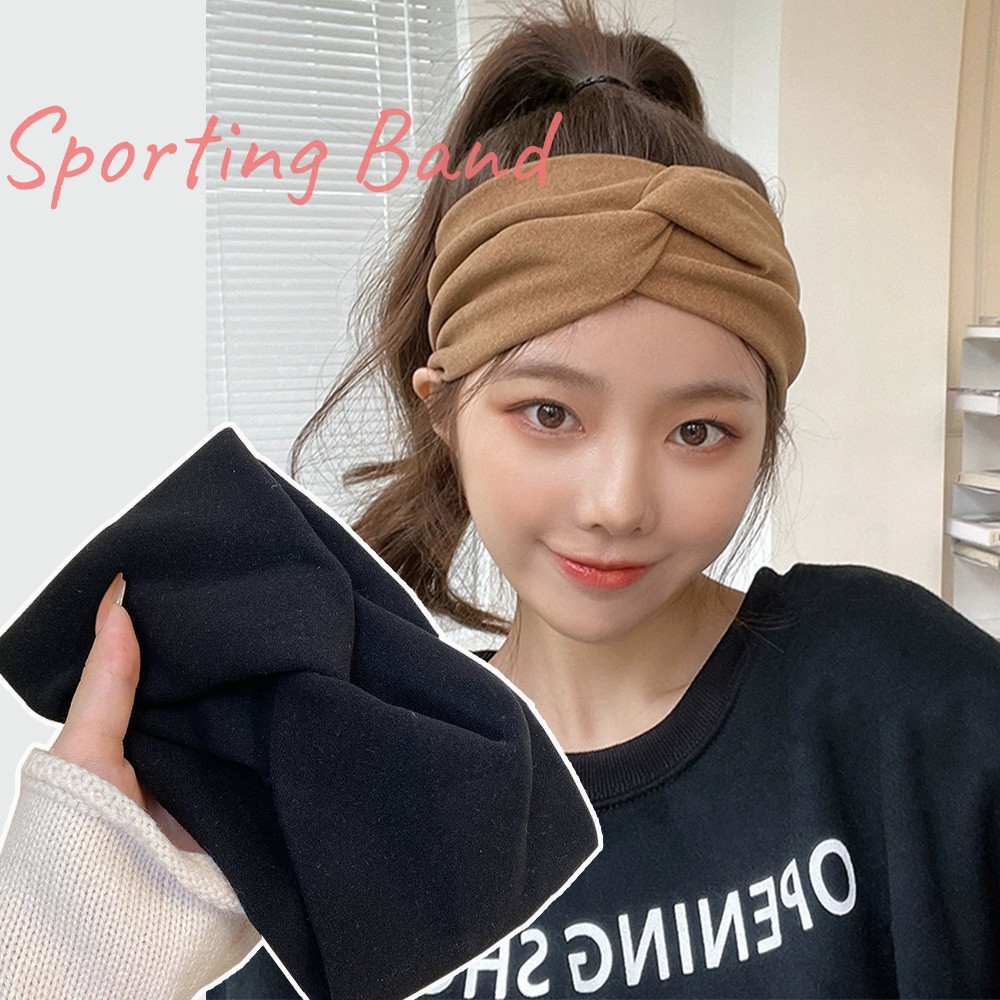 Women'S Yoga Accessories - 結び目のあるヘッドバンド,女性と女の子のためのリボン付き,ワイドヴィンテージヘッドラップ,スポーツヨガ,顔を洗う,ヘアアクセサリー,ソフト