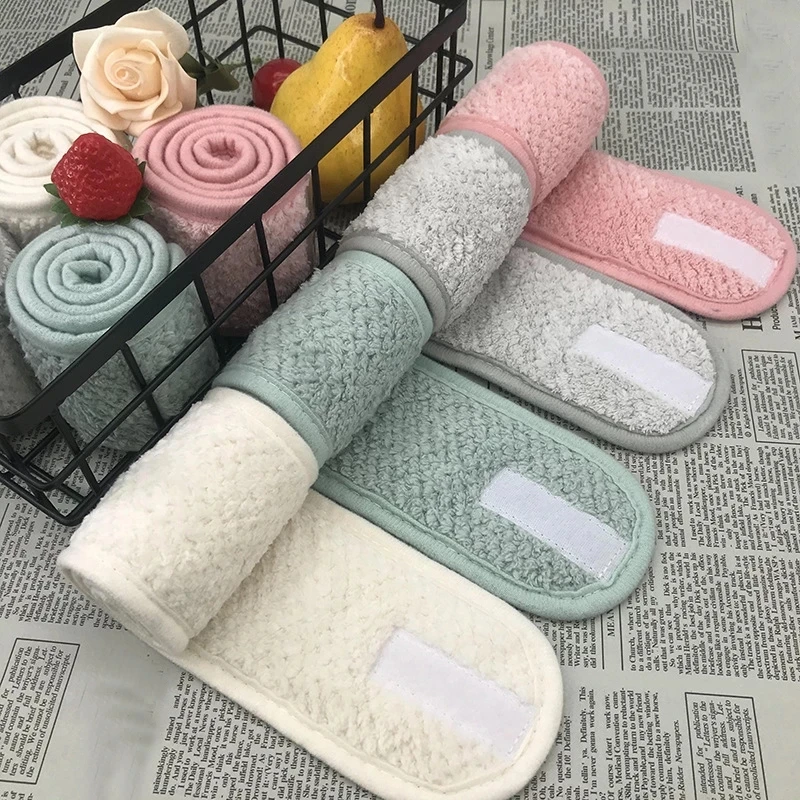 Women'S Yoga Accessories - vvocci 女性用洗顔アクセサリー メイクアップ化粧品ヘッドバンド ヘアバンド 調節可能な幅広メイクアップ用ヘアバンド 滑り止めヨガ