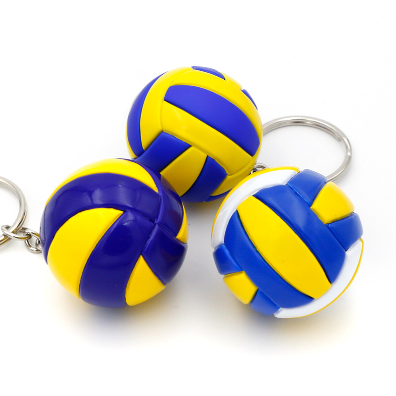 男性と女性のためのPVCバレーボールキーホルダー,スポーツ装 - Women'S Volleyball Accessories のレビューと価格
