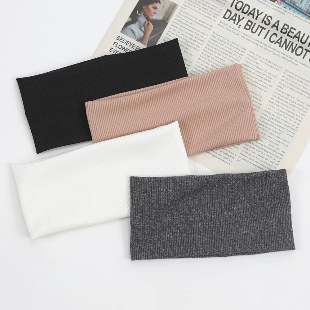 女性用の伸縮性のあるヘッドバンド,ヘアアクセサリー,ターバン - Women'S Yoga Accessories のレビューと価格