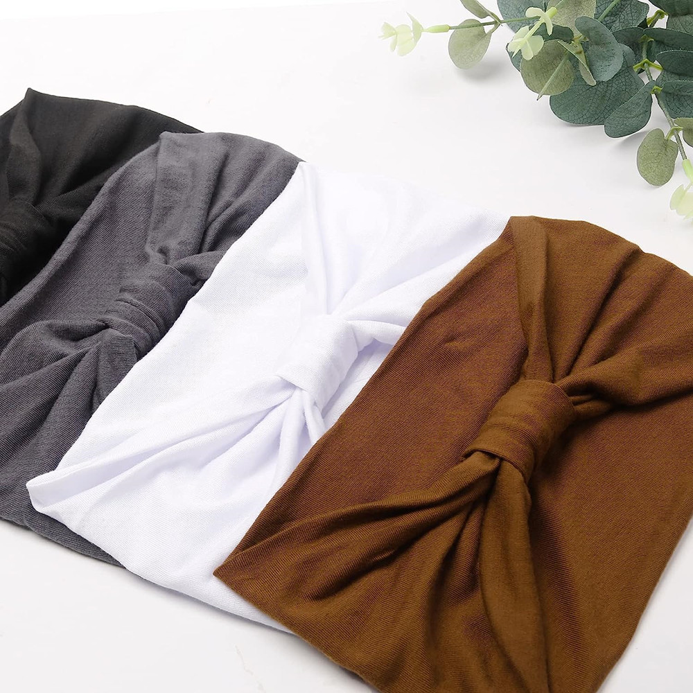 女性用ワイドヘッドバンドスタイリッシュなヘッドラップボヘミア - Women'S Yoga Accessories のレビューと価格