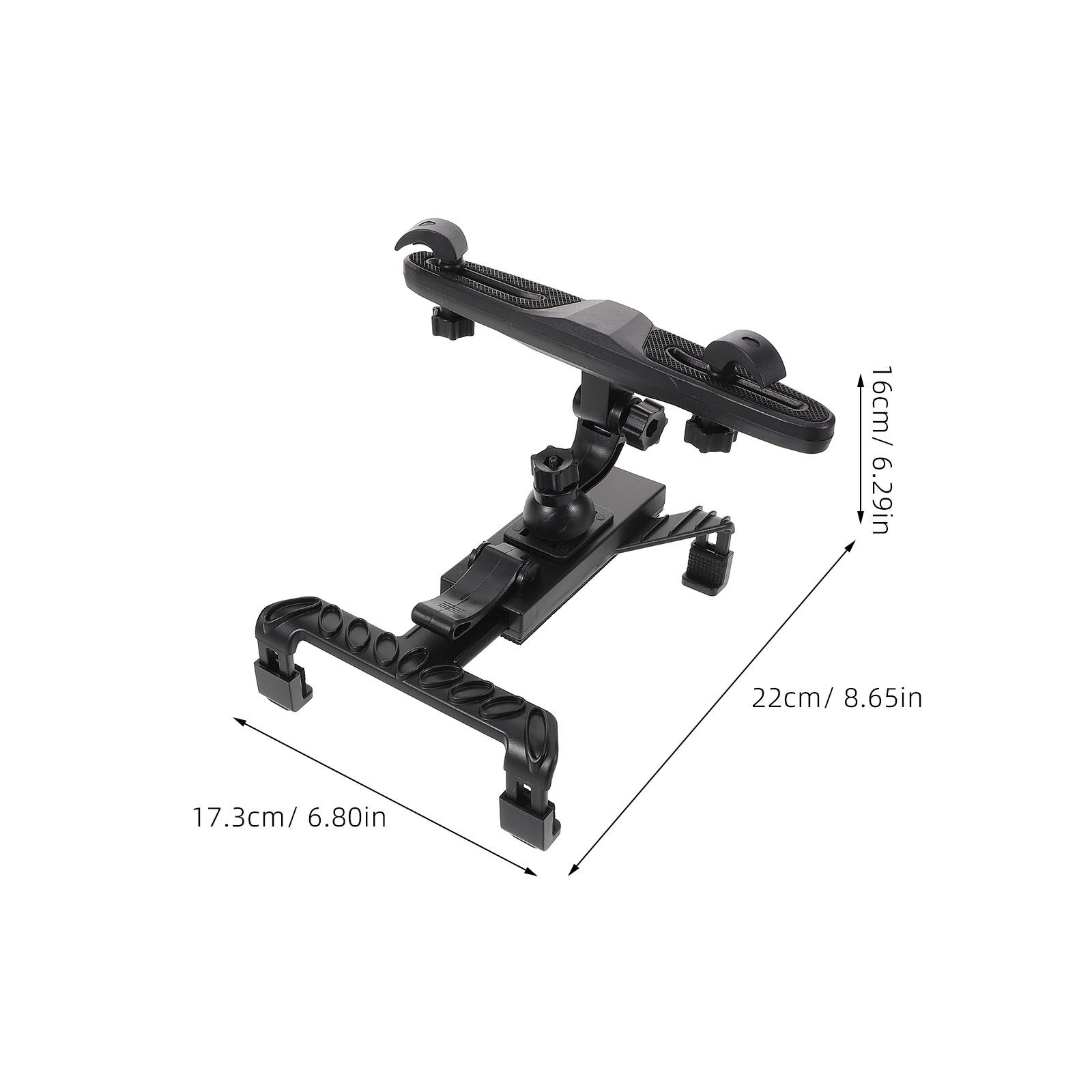 車のヘッドレストに取り付けられるタブレットホルダー。頑丈で3 - Women Accessories Holder のレビューと価格