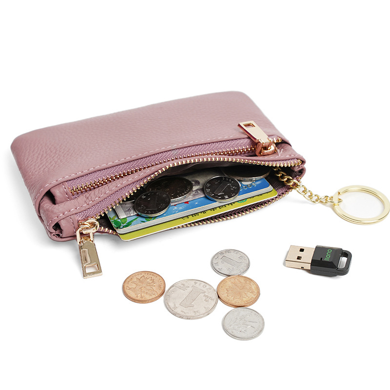 女性のための本革のコイン財布,カスタム名,カードホルダー,キ - Women Accessories Name のレビューと価格
