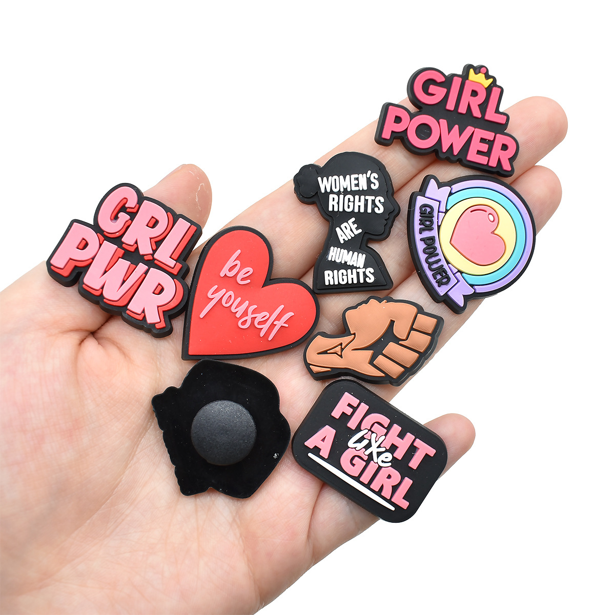女性のためのピンクのパワーシューズチャーム,ピンアクセサリー - Women'S Accessories Crocs のレビューと価格