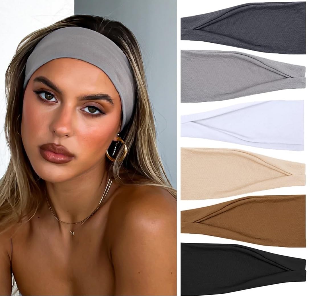 女性用の伸縮性のあるソフトタッチヘッドバンド,制汗,ヘッドラ - Women'S Yoga Accessories のレビューと価格